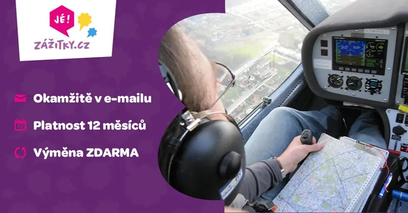 Pilotem malého letounu na zkoušku – Zážitky.cz