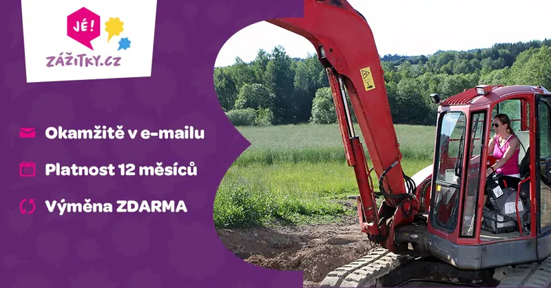 Bagristou na zkoušku – Zážitky.cz