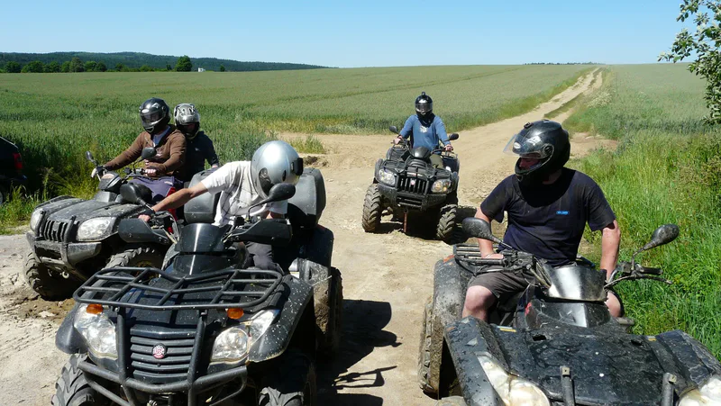 Výlet na čtyřkolkách