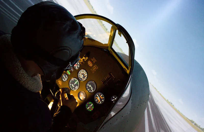 Simulátor Spitfire – Zážitky.cz