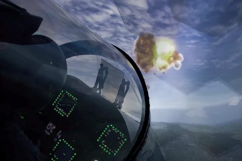 Simulátor stíhačky F/A-18 Hornet