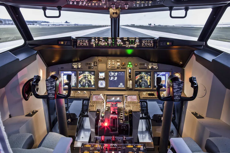 Simulátor letadla Boeing 737