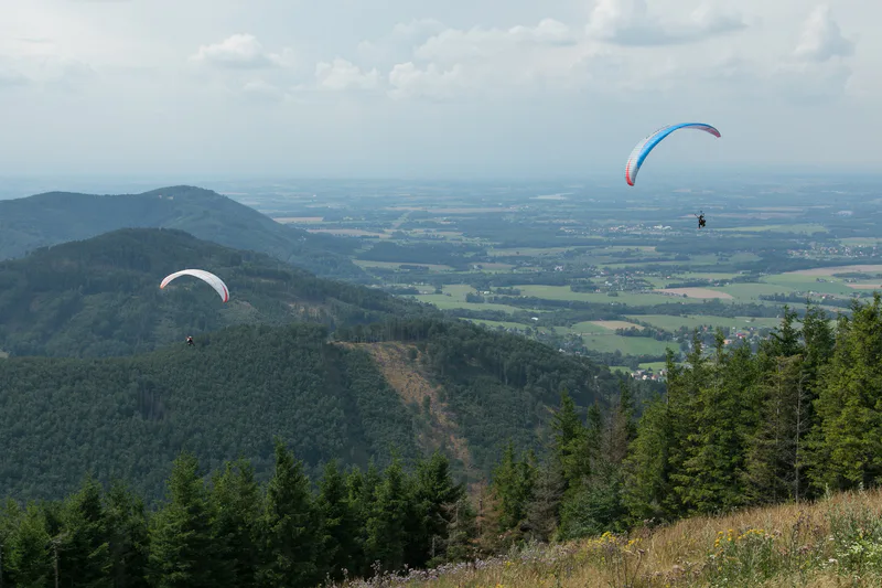 Tandemový paragliding